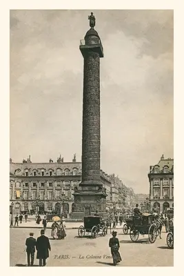 Jurnalul Vintage Colonne Vendome, Paris, Franța - Vintage Journal Colonne Vendome, Paris, France