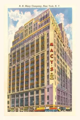 Jurnal de epocă Macy's Building, New York City - Vintage Journal Macy's Building, New York City