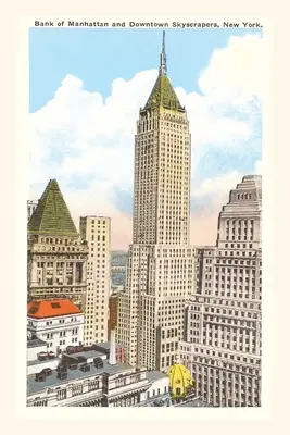 Jurnal de epocă Bank of Manhattan, New York City - Vintage Journal Bank of Manhattan, New York City