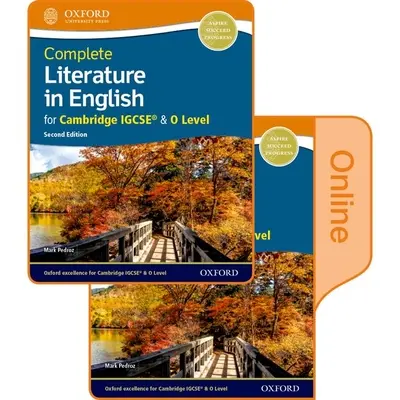 Complete Literature in English pentru Cambridge Igcse & O Level: Print & Online Student Book Pack - Complete Literature in English for Cambridge Igcse & O Level: Print & Online Student Book Pack