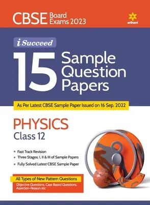 CBSE Board Exam 2023 I-Succeed 15 Sample Question Papers FIZICA Clasa a 12-a - CBSE Board Exam 2023 I-Succeed 15 Sample Question Papers PHYSICS Class 12th