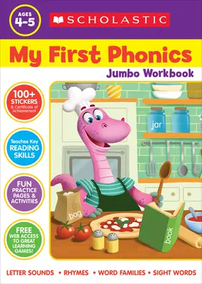 Carte de lucru Scholastic Phonics Jumbo - Scholastic Phonics Jumbo Workbook