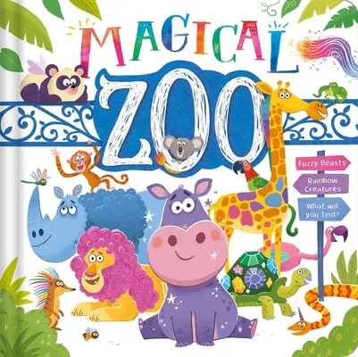 Grădina zoologică magică: Carte de bord căptușită - The Magical Zoo: Padded Board Book