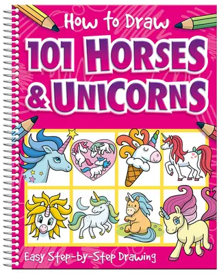 Cum să desenezi 101 cai și unicorni - How to Draw 101 Horses and Unicorns