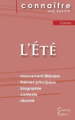 L't de Albert Camus (analiză literară completă și rezumat) - Fiche de lecture L't de Albert Camus (Analyse littraire de rfrence et rsum complet)