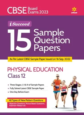 CBSE Board Exam 2023 I-Succeed 15 Sample Question Papers Educație fizică Clasa a 12-a - CBSE Board Exam 2023 I-Succeed 15 Sample Question Papers Physical Education Class 12th