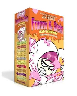 Franny K. Stein, Mad Scientist Colecția de zece cărți (Boxed Set): Prânzul umblă printre noi; Atacul cupidonului de 50 de picioare; Fran invizibilul; Fran care Ti - Franny K. Stein, Mad Scientist Ten-Book Collection (Boxed Set): Lunch Walks Among Us; Attack of the 50-Ft. Cupid; The Invisible Fran; The Fran That Ti