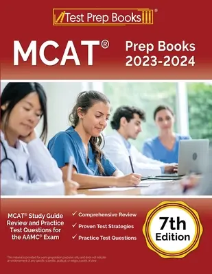 MCAT Prep Books 2023-2024: MCAT Study Guide Review and Practice Test Questions for the AAMC Exam [Ediția a 7-a] - MCAT Prep Books 2023-2024: MCAT Study Guide Review and Practice Test Questions for the AAMC Exam [7th Edition]
