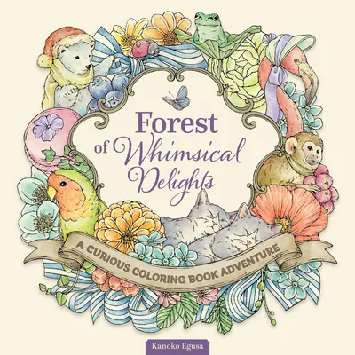 Simfonia animalelor drăguțe: O aventură curioasă în cartea de colorat - Symphony of Cute Animals: A Curious Coloring Book Adventure