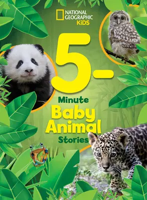 Povești de 5 minute cu pui de animale - 5-Minute Baby Animal Stories