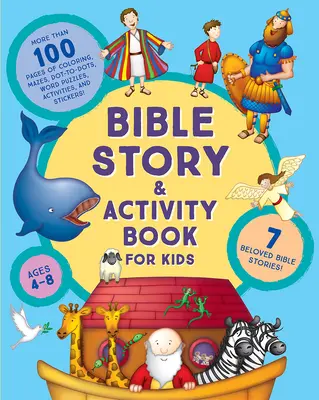 Poveste biblică și carte de activități pentru copii - Bible Story and Activity Book for Kids