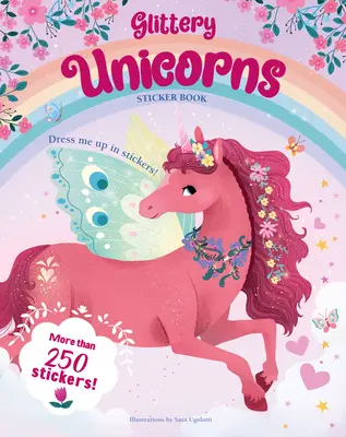 Albumul de autocolante Glittery Unicorns - Glittery Unicorns Sticker Book