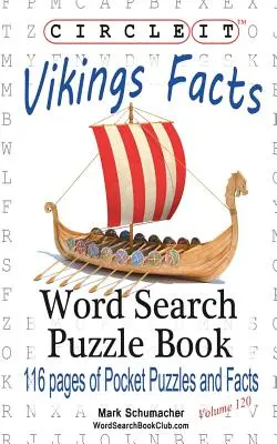 Circle It, Informații despre vikingi, Căutare în cuvinte, Carte puzzle - Circle It, Vikings Facts, Word Search, Puzzle Book