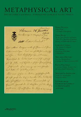 Arta metafizică: Jurnalul de Chirico N 21/22 - Metaphysical Art: The de Chirico Journal N 21/22