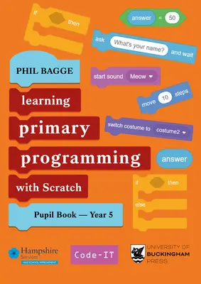 Predarea programării în clasele primare cu Scratch Pupil Book Year 5 - Teaching Primary Programming with Scratch Pupil Book Year 5