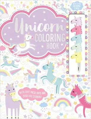 Unicorn Carte de colorat - Unicorn Coloring Book