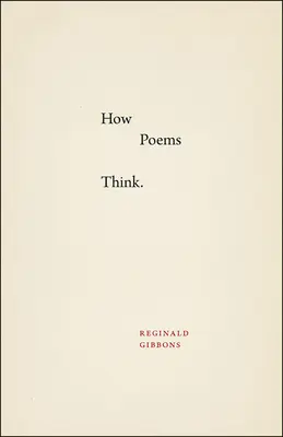 Cum gândesc poemele - How Poems Think