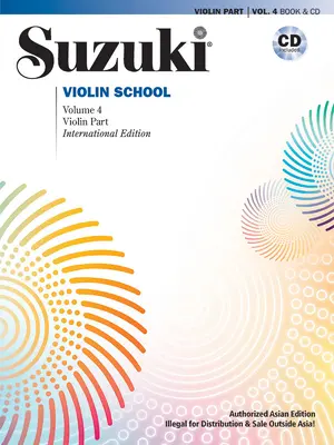 Școala de vioară Suzuki: Ediție asiatică, carte și CD - Suzuki Violin School: Asian Edition, Book & CD