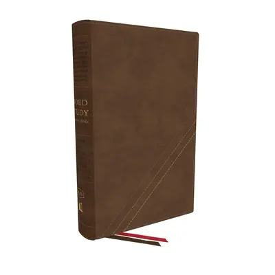 Kjv, Word Study Reference Bible, Leathersoft, Brown, Red Letter, Comfort Print: 2.000 de cuvinte cheie care dezvăluie sensul Bibliei - Kjv, Word Study Reference Bible, Leathersoft, Brown, Red Letter, Comfort Print: 2,000 Keywords That Unlock the Meaning of the Bible