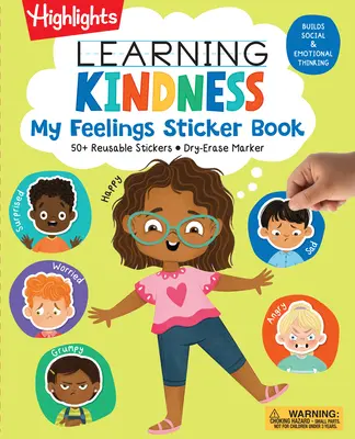 Carte de autocolante Learning Kindness My Feelings - Learning Kindness My Feelings Sticker Book