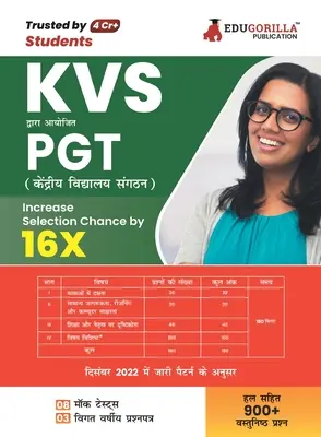 KVS PGT Book 2023: Post Graduate Teacher (Ediția Hindi) - 8 teste simulate și 3 documente ale anului precedent (1000 de întrebări rezolvate) cu acces gratuit - KVS PGT Book 2023: Post Graduate Teacher (Hindi Edition) - 8 Mock Tests and 3 Previous Year Papers (1000 Solved Questions) with Free Acce