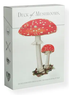 Puntea ciupercilor: Un ghid de teren ilustrat al ciupercilor fascinante - The Deck of Mushrooms: An Illustrated Field Guide to Fascinating Fungi