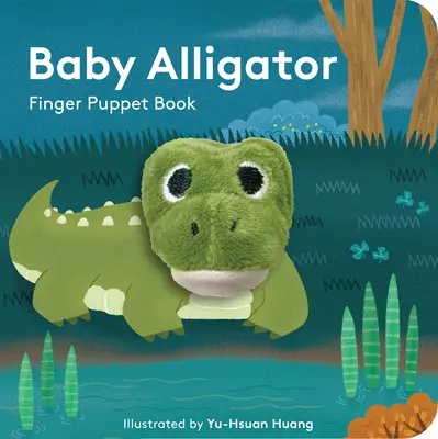 Baby Alligator: Carte de păpuși cu degetul - Baby Alligator: Finger Puppet Book