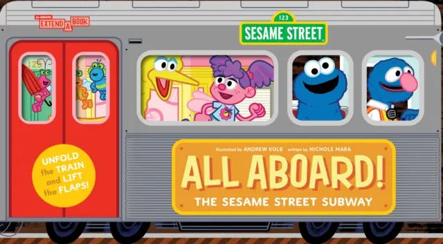 All Aboard! the Sesame Street Subway (o Abrams Extend-A-Book) - All Aboard! the Sesame Street Subway (an Abrams Extend-A-Book)