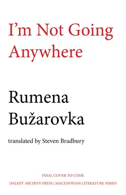 Nu plec nicăieri - I'm Not Going Anywhere