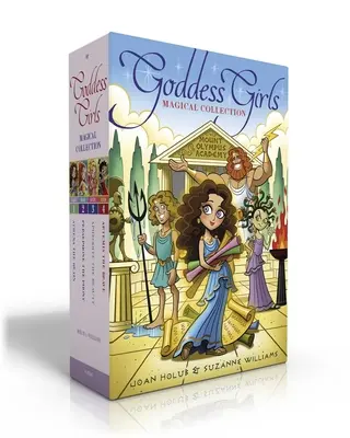Colecția magică Goddess Girls (Boxed Set): Athena Creierul; Persefona Falsul; Afrodita Frumoasa; Artemis Curajoasa - Goddess Girls Magical Collection (Boxed Set): Athena the Brain; Persephone the Phony; Aphrodite the Beauty; Artemis the Brave