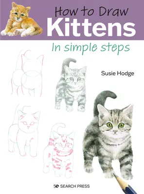 Cum să desenezi pisoi în pași simpli - How to Draw Kittens in Simple Steps
