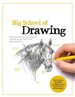 Marea școală a desenului: Instrucțiuni de desen bine explicate și orientate spre practică pentru artiștii începători - Big School of Drawing: Well-Explained, Practice-Oriented Drawing Instruction for the Beginning Artist