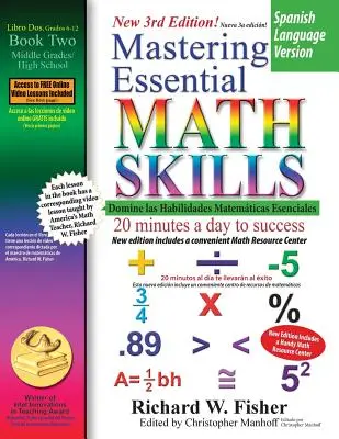 Mastering Essential Math Skills Book 2, versiunea în limba spaniolă - Mastering Essential Math Skills Book 2, Spanish Language Version