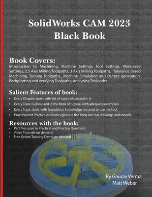 SolidWorks CAM 2023 Carte neagră - SolidWorks CAM 2023 Black Book