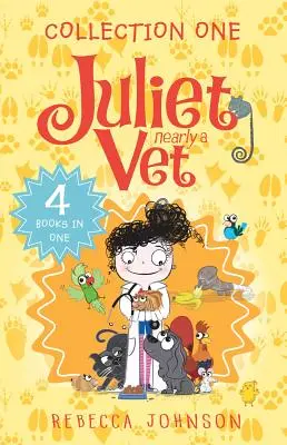 Julieta, aproape un veterinar: Colecția I: 4 cărți într-una singură - Juliet, Nearly a Vet: Collection One: 4 Books in One