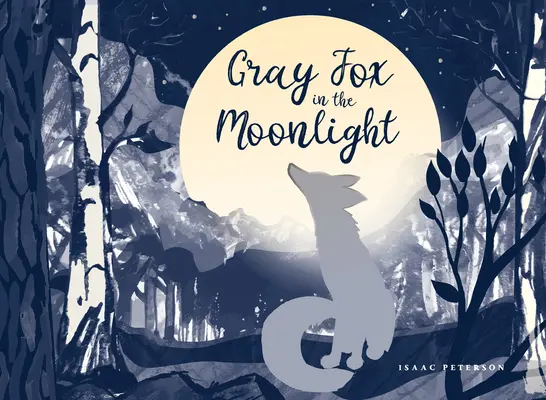 Vulpea cenușie în lumina lunii - Gray Fox in the Moonlight