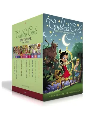 Goddess Girls Spectacular Collection (Boxed Set): Athena Creierul; Persefona Falsul; Afrodita Frumoasa; Artemis Curajoasa; Athena Înțeleapta; Ap - Goddess Girls Spectacular Collection (Boxed Set): Athena the Brain; Persephone the Phony; Aphrodite the Beauty; Artemis the Brave; Athena the Wise; Ap