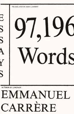 97,196 Cuvinte: Eseuri - 97,196 Words: Essays