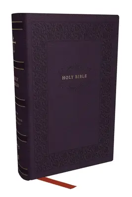 NKJV Compact Paragraph-Style Bible W/ 43,000 Cross References, Purple Leathersoft, Red Letter, Comfort Print: Sfânta Biblie, Noua versiune King James: Sfânta - NKJV Compact Paragraph-Style Bible W/ 43,000 Cross References, Purple Leathersoft, Red Letter, Comfort Print: Holy Bible, New King James Version: Holy