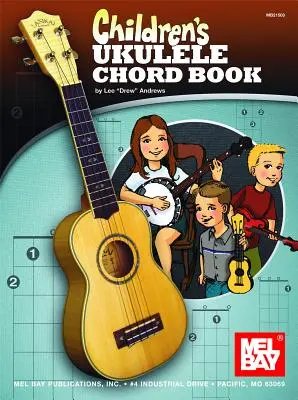 Carte de acorduri Ukulele pentru copii - Children's Ukulele Chord Book