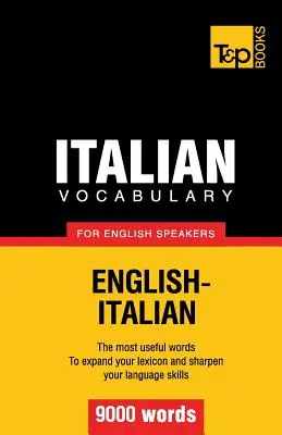 Vocabular italian pentru vorbitorii de engleză - 9000 de cuvinte - Italian vocabulary for English speakers - 9000 words