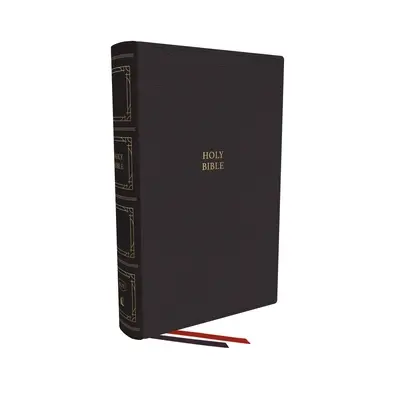 Kjv, Paragraph-Style Large Print Thinline Bible, piele naturală, negru, litere roșii, Comfort Print: Sfânta Biblie, versiunea King James - Kjv, Paragraph-Style Large Print Thinline Bible, Genuine Leather, Black, Red Letter, Comfort Print: Holy Bible, King James Version