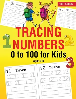Trasarea numerelor de la 0 la 100 pentru copii de 3-5 ani - Tracing Numbers 0 to 100 for Kids Ages 3-5