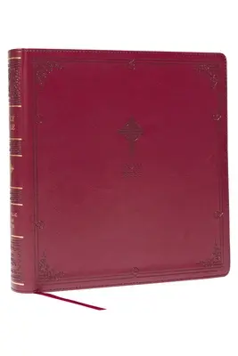 Nabre XL, Ediție catolică, Leathersoft, Burgundy, Comfort Print: Sfânta Biblie - Nabre XL, Catholic Edition, Leathersoft, Burgundy, Comfort Print: Holy Bible