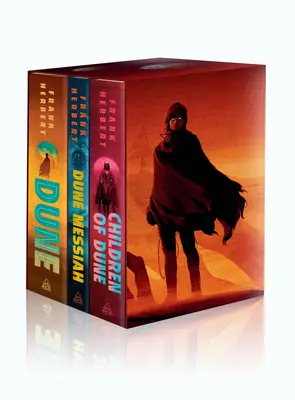 Saga Dune a lui Frank Herbert, set de 3 cărți Deluxe Hardcover Boxed Set: Dune, Dune Messiah și Children of Dune - Frank Herbert's Dune Saga 3-Book Deluxe Hardcover Boxed Set: Dune, Dune Messiah, and Children of Dune