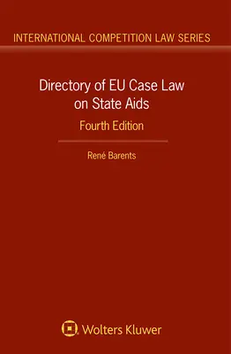 Repertoriu al jurisprudenței UE privind ajutoarele de stat - Directory of EU Case Law on State Aids