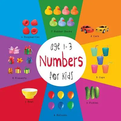 Numere pentru copii de 1-3 ani (Engage Early Readers:) Children's Learning Books) - Numbers for Kids age 1-3 (Engage Early Readers): Children's Learning Books)