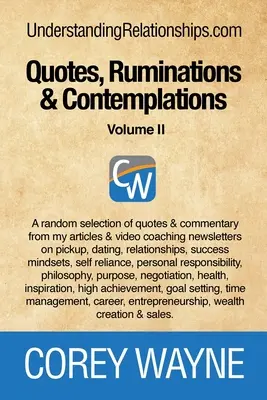 Citate, reflecții și contemplații - Volumul II - Quotes, Ruminations & Contemplations - Volume II