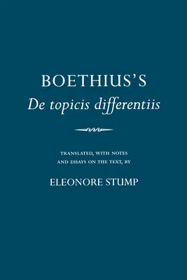 De Topicis Differentiis a lui Boethius - Boethius's de Topicis Differentiis