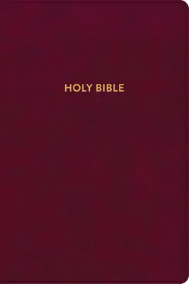 Biblia de studiu KJV Rainbow, Burgundy Leathertouch, Indexată - KJV Rainbow Study Bible, Burgundy Leathertouch, Indexed